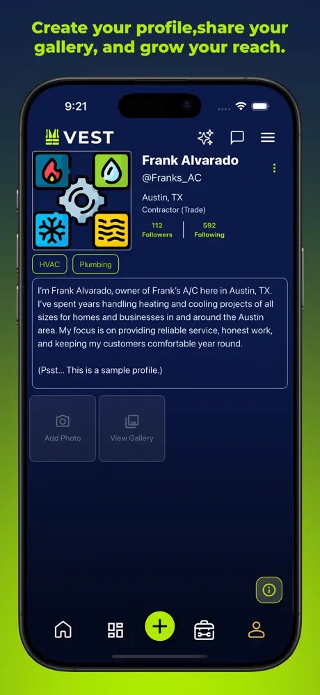 Vest Social App Screenshot 4
